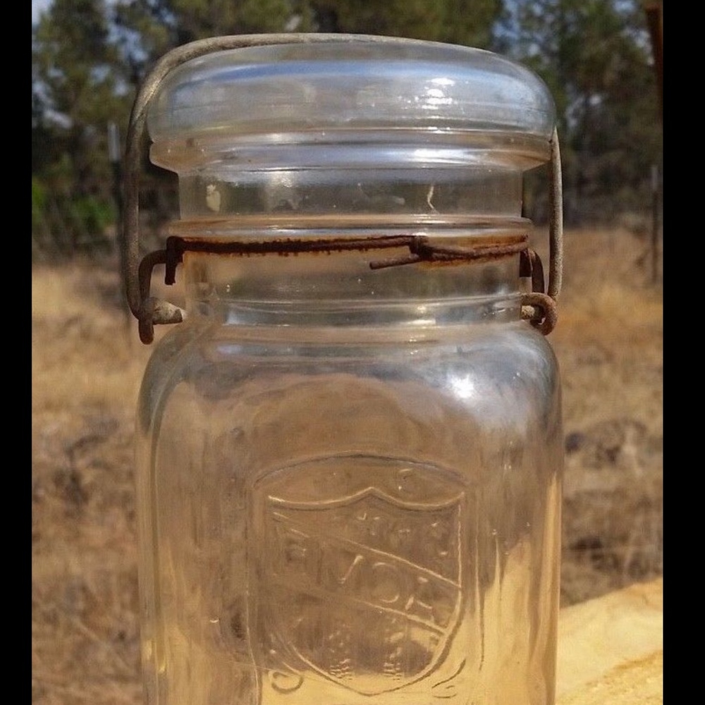 3 VTG Wire Closure Ball & ACME Mason Jars - Picture 4 of 8